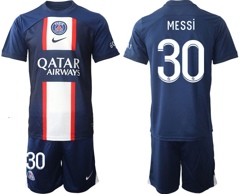 Men 2022-2023 Club Paris St German home blue #30 Soccer Jerseys->paris st german jersey->Soccer Club Jersey